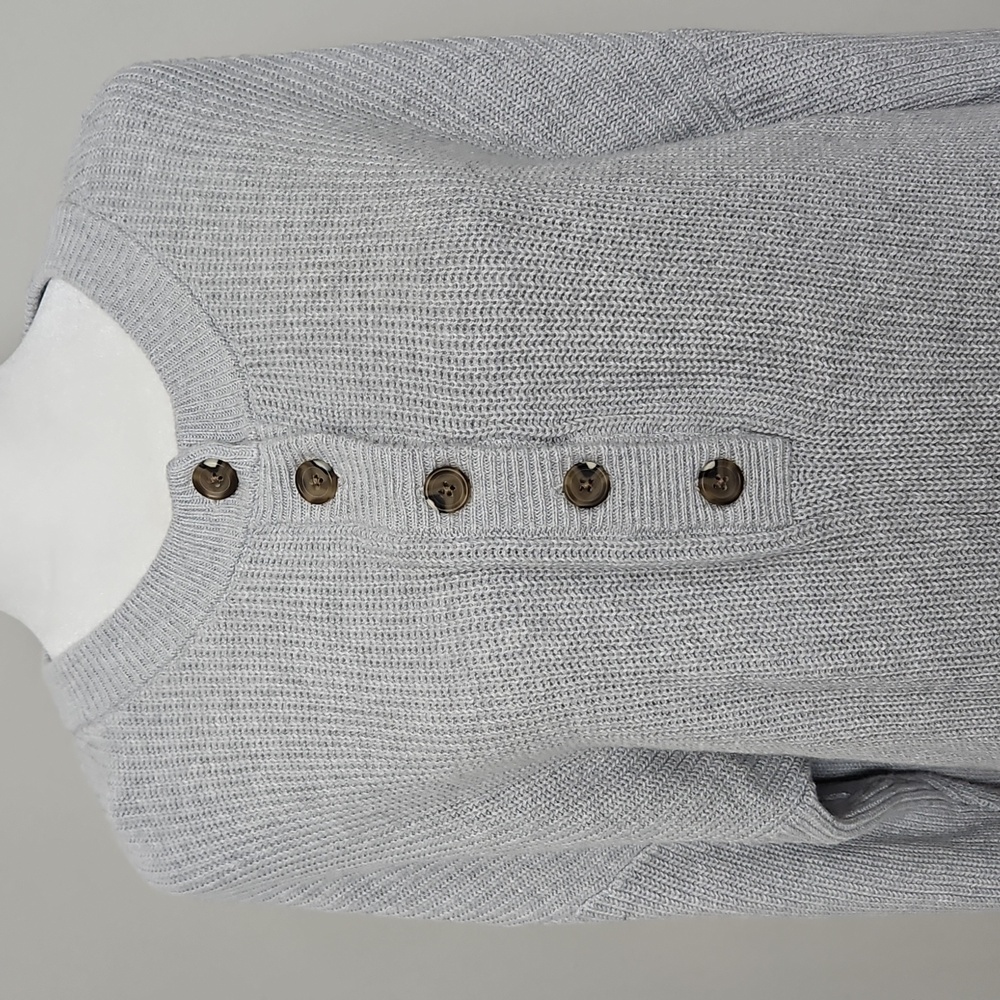 Aerie Women's Gray Heanley Oversized Knit Sweater Size S - Picture 6 of 13